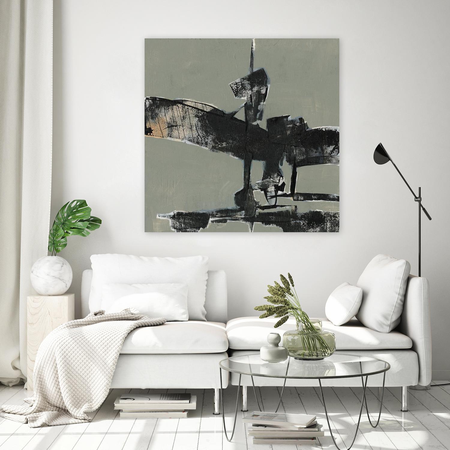 Ode an Kline IV by Jennifer Goldberger on GIANT ART - black abstract abstract