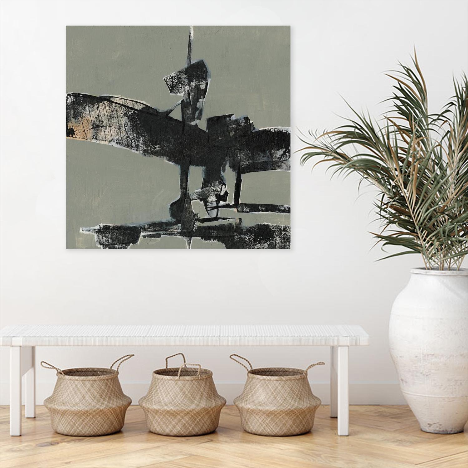 Ode an Kline IV by Jennifer Goldberger on GIANT ART - black abstract abstract