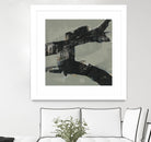 Ode an Kline VI by Jennifer Goldberger on GIANT ART - beige abstract abstract