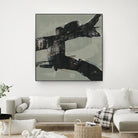 Ode an Kline VI by Jennifer Goldberger on GIANT ART - beige abstract abstract