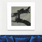 Ode an Kline VI by Jennifer Goldberger on GIANT ART - beige abstract abstract