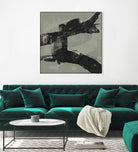 Ode an Kline VI by Jennifer Goldberger on GIANT ART - beige abstract abstract