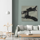 Ode an Kline VI by Jennifer Goldberger on GIANT ART - beige abstract abstract