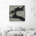 Ode an Kline VI by Jennifer Goldberger on GIANT ART - beige abstract abstract