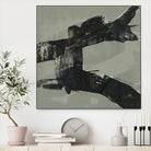 Ode an Kline VI by Jennifer Goldberger on GIANT ART - beige abstract abstract