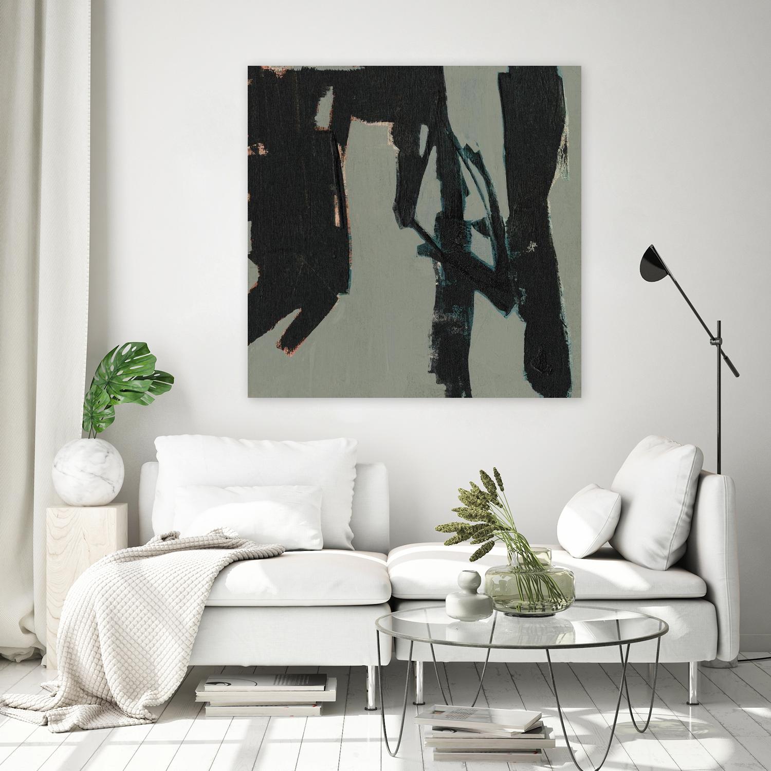 Ode an Kline VIII by Jennifer Goldberger on GIANT ART - black abstract abstract