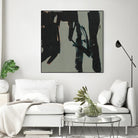 Ode an Kline VIII by Jennifer Goldberger on GIANT ART - black abstract abstract