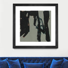 Ode an Kline VIII by Jennifer Goldberger on GIANT ART - black abstract abstract