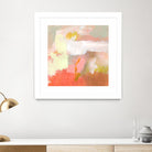 Yellow and Blush II by Victoria Barnes on GIANT ART - orange abstract abstract