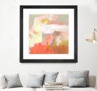 Yellow and Blush II by Victoria Barnes on GIANT ART - orange abstract abstract