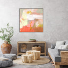 Yellow and Blush II by Victoria Barnes on GIANT ART - orange abstract abstract