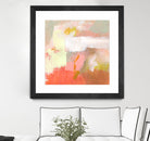 Yellow and Blush II by Victoria Barnes on GIANT ART - orange abstract abstract
