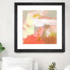 Yellow and Blush II by Victoria Barnes on GIANT ART - orange abstract abstract