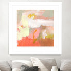 Yellow and Blush II by Victoria Barnes on GIANT ART - orange abstract abstract