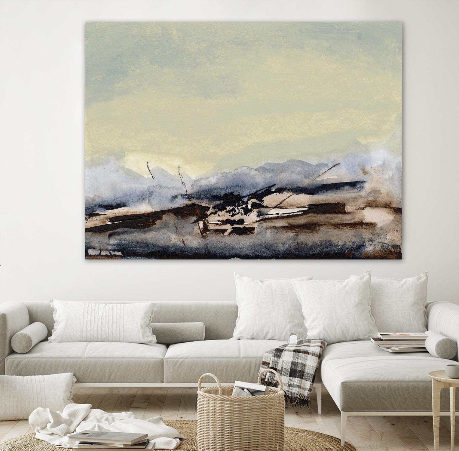 Shanthih II by Sharon Gordon on GIANT ART - green abstract abstract