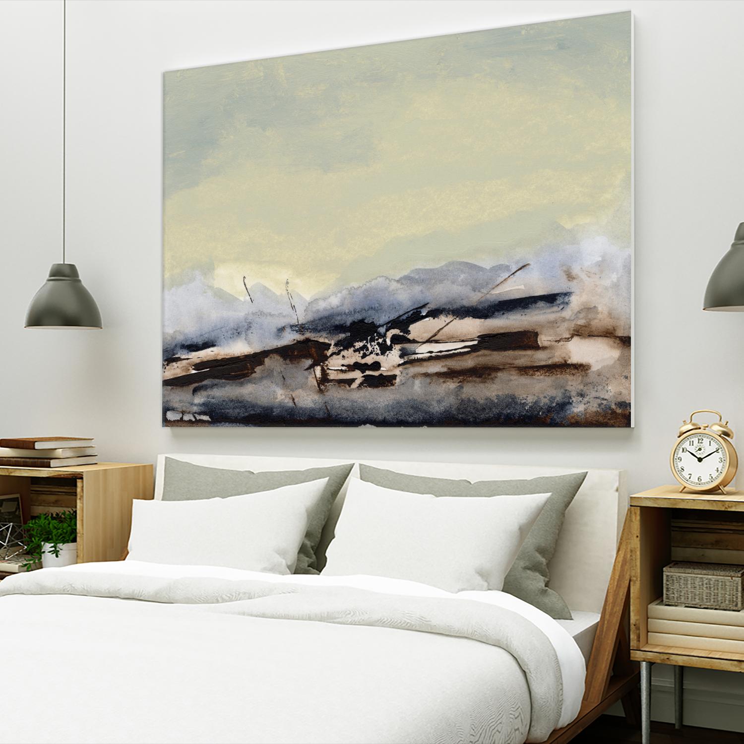 Shanthih II by Sharon Gordon on GIANT ART - green abstract abstract