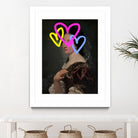 Concealed Portrait II by Victoria Barnes on GIANT ART - beige figurative abstract