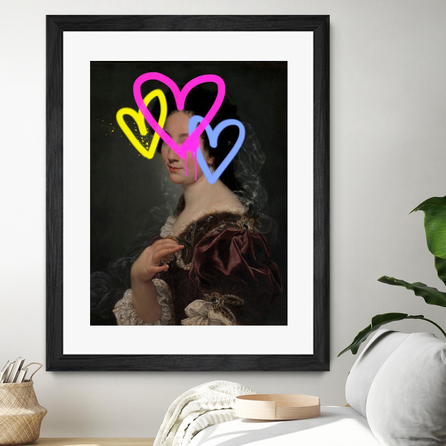 Concealed Portrait II by Victoria Barnes on GIANT ART - beige figurative abstract