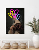 Concealed Portrait II by Victoria Barnes on GIANT ART - beige figurative abstract