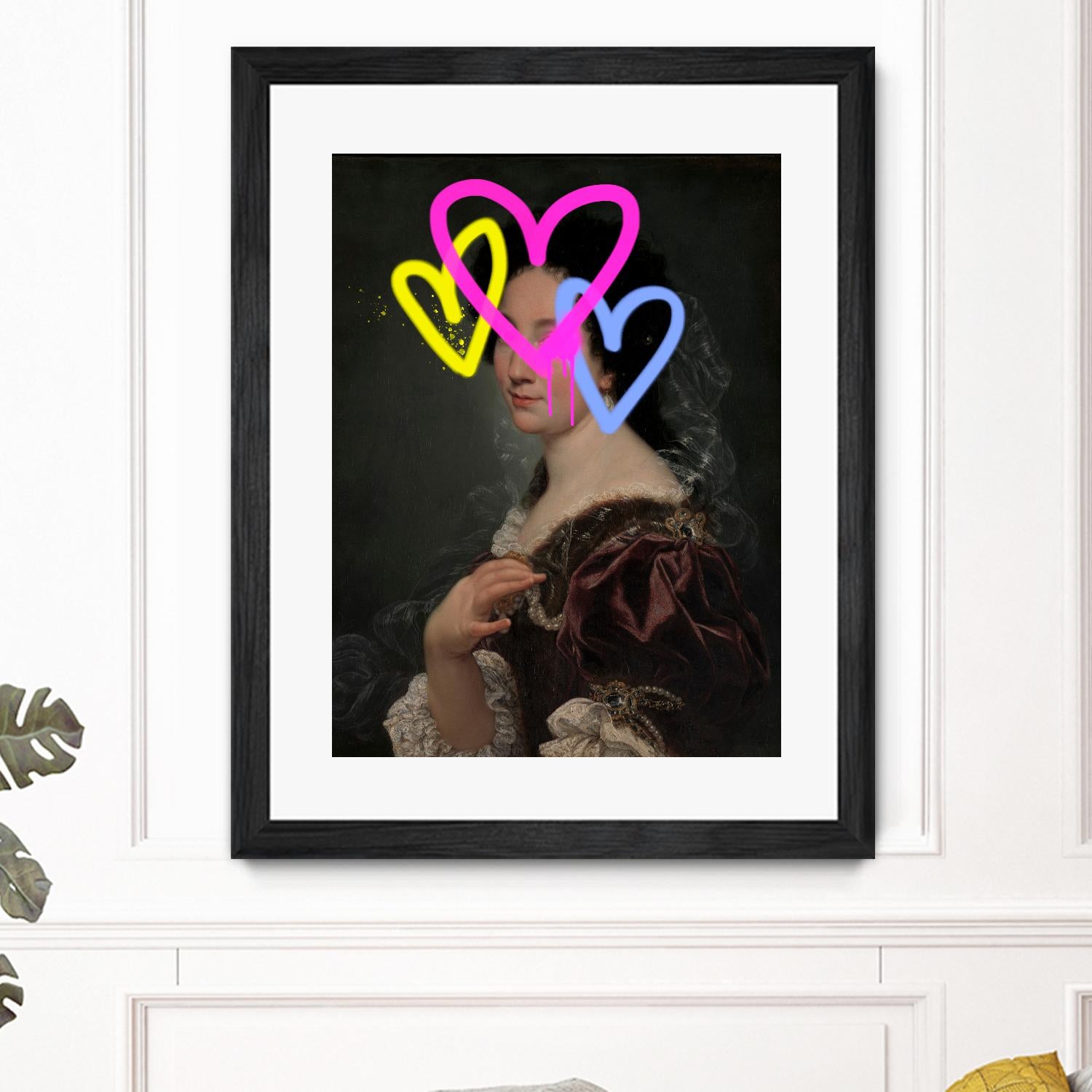 Concealed Portrait II by Victoria Barnes on GIANT ART - beige figurative abstract