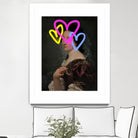 Concealed Portrait II by Victoria Barnes on GIANT ART - beige figurative abstract