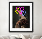 Concealed Portrait II by Victoria Barnes on GIANT ART - beige figurative abstract