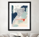 Ash Blue & Crimson I by Victoria Barnes on GIANT ART - orange abstract abstract