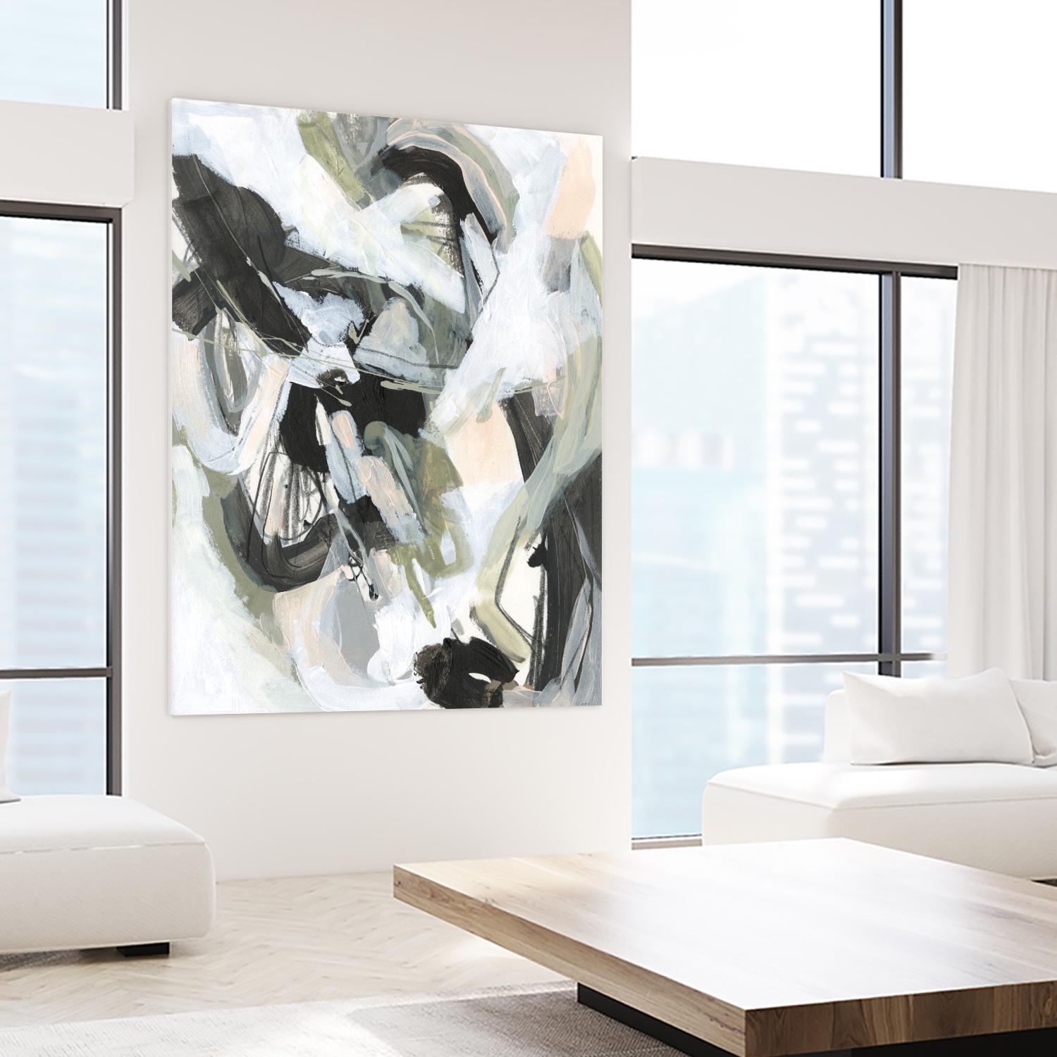 Electron Net II by June Vess on GIANT ART - pink abstract abstract