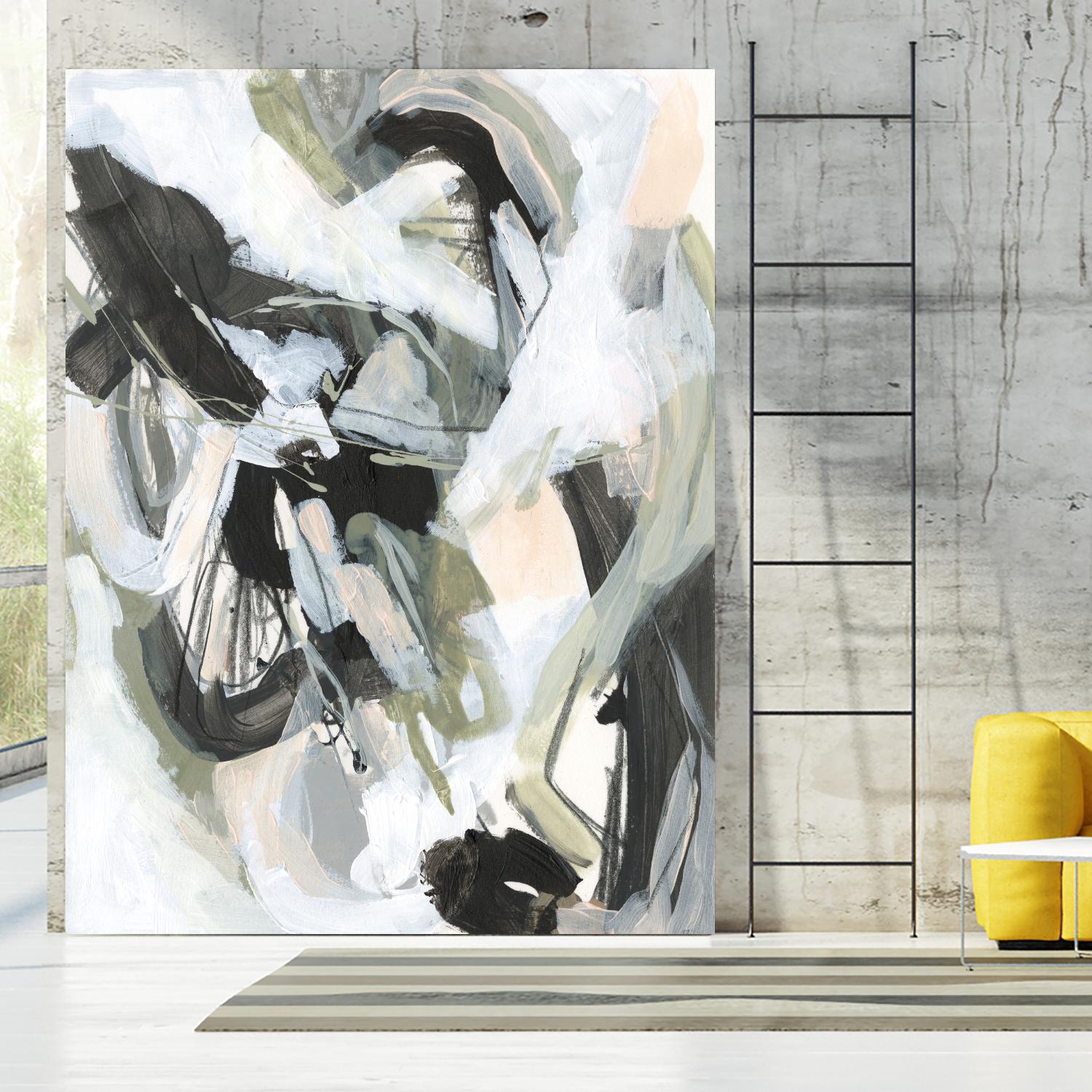 Electron Net II by June Vess on GIANT ART - pink abstract abstract