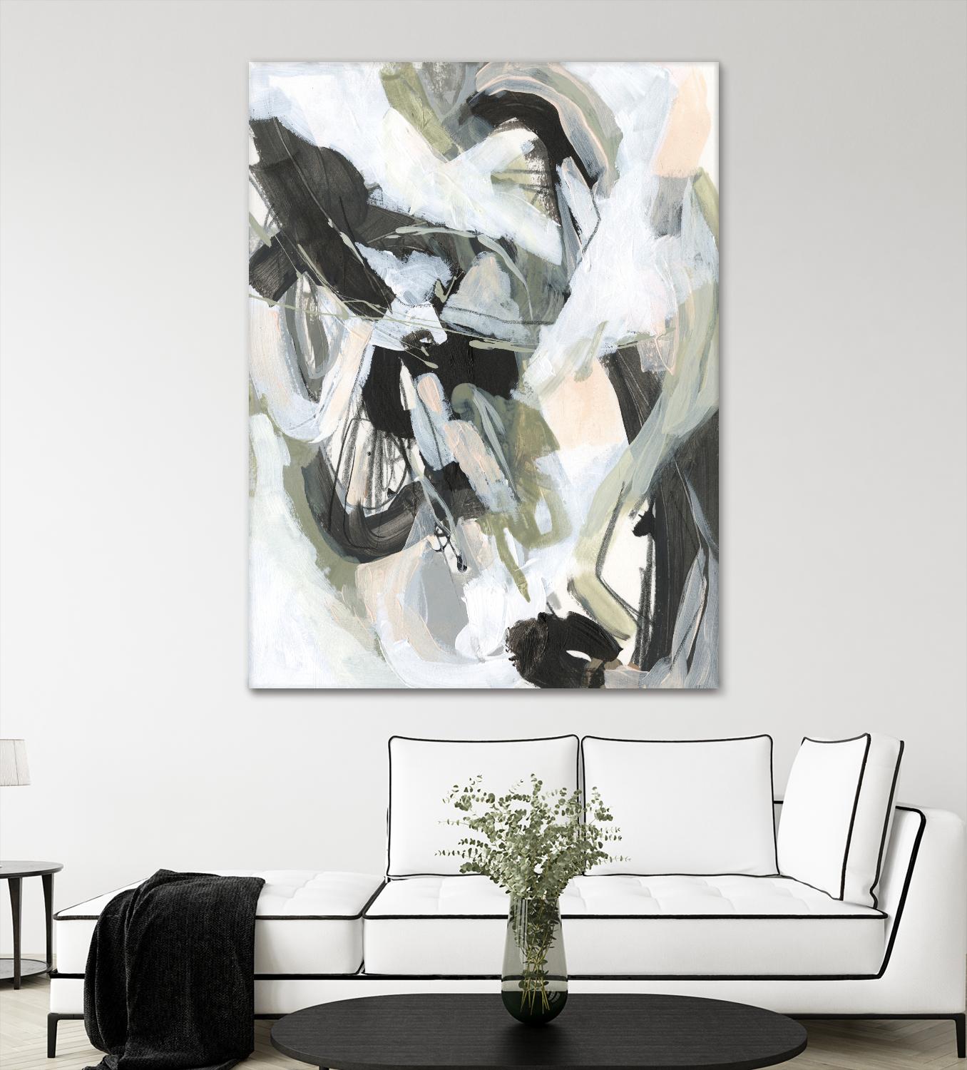 Electron Net II by June Vess on GIANT ART - pink abstract abstract