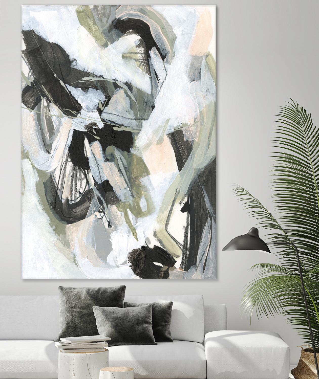 Electron Net II by June Vess on GIANT ART - pink abstract abstract