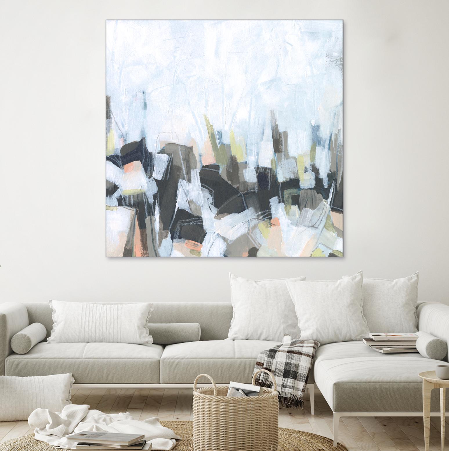 Geode Constellations I by June Vess on GIANT ART - pink abstract abstract