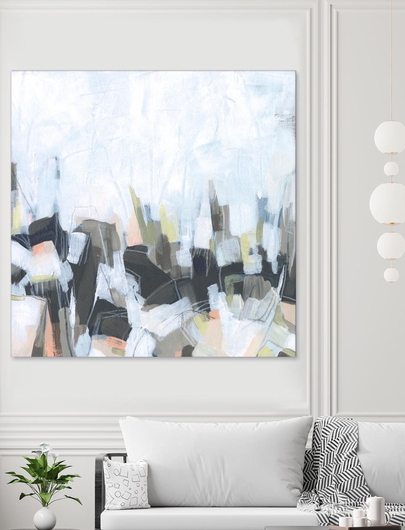 Geode Constellations I by June Vess on GIANT ART - pink abstract abstract