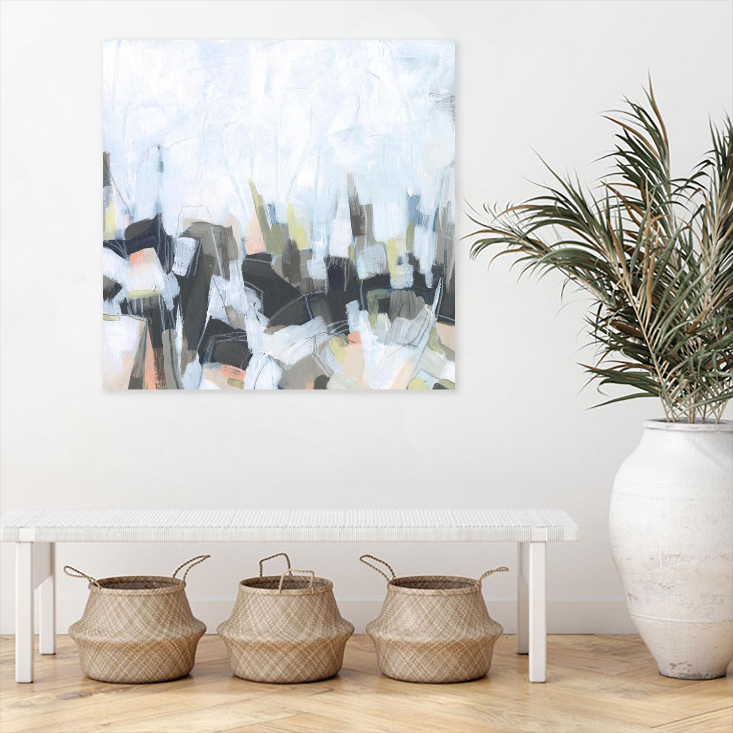 Geode Constellations I by June Vess on GIANT ART - pink abstract abstract