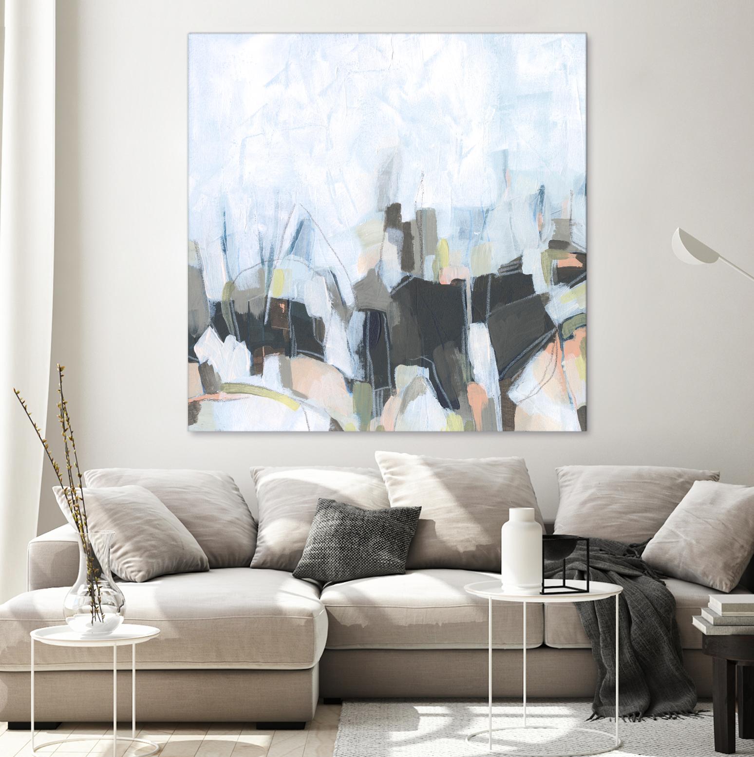 Geode Constellations II by June Vess on GIANT ART - pink abstract abstract