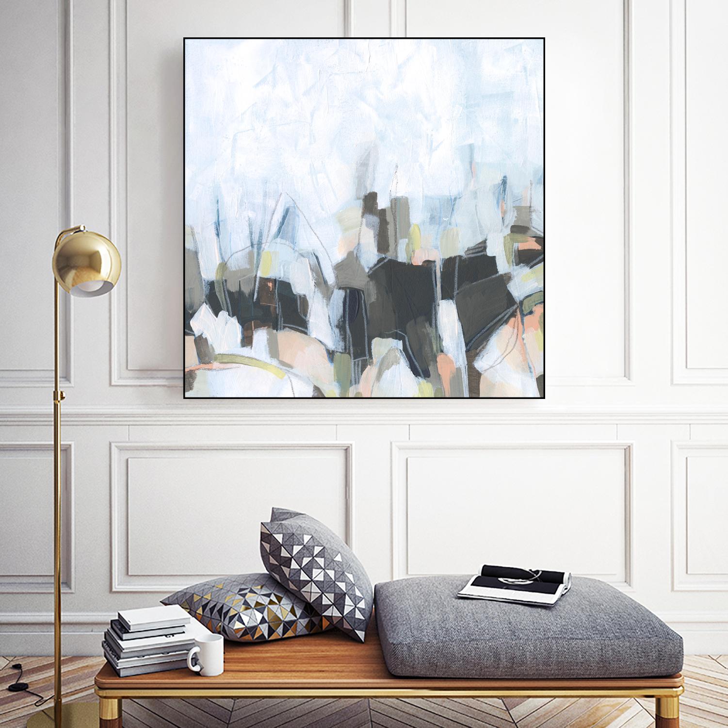 Geode Constellations II by June Vess on GIANT ART - pink abstract abstract