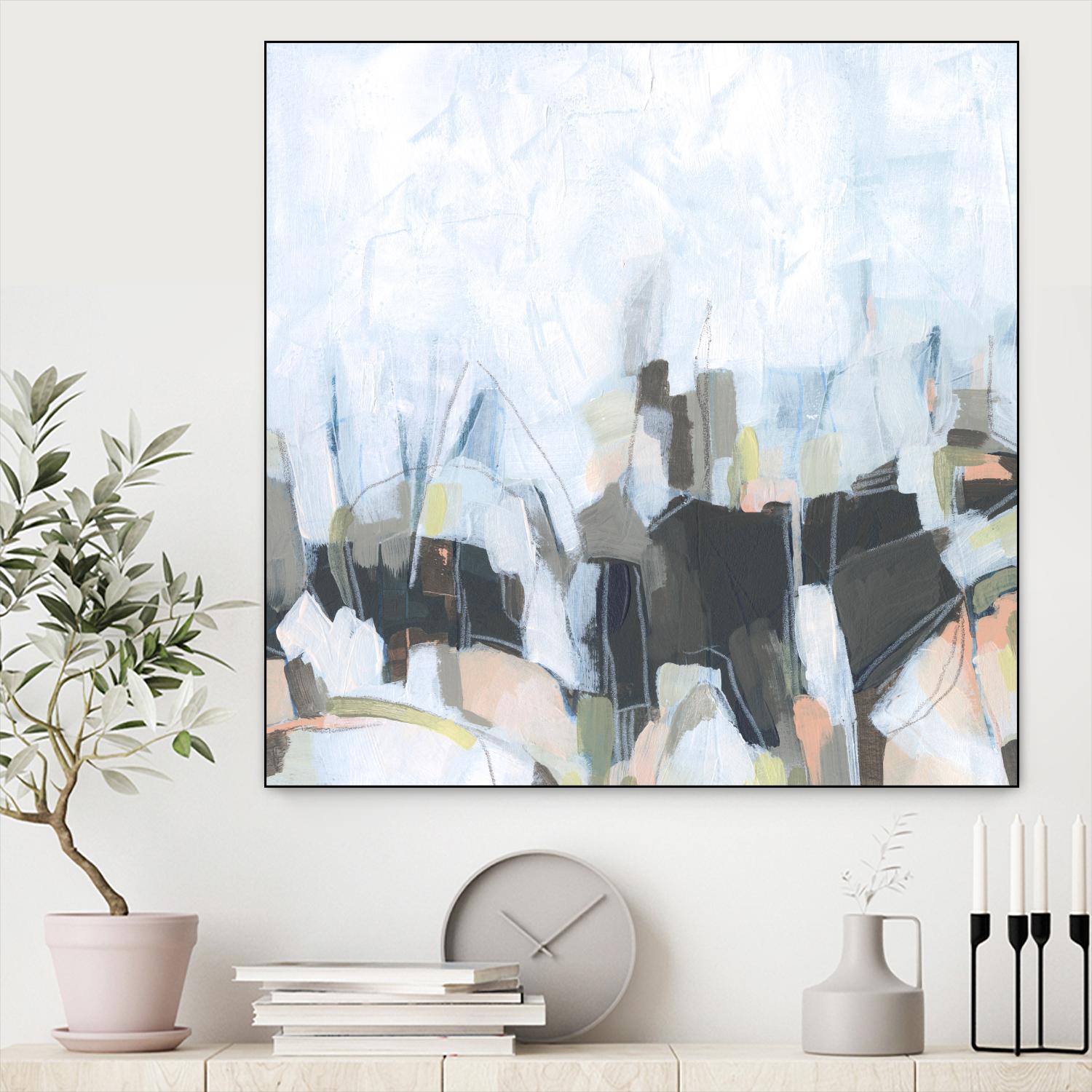 Geode Constellations II by June Vess on GIANT ART - pink abstract abstract