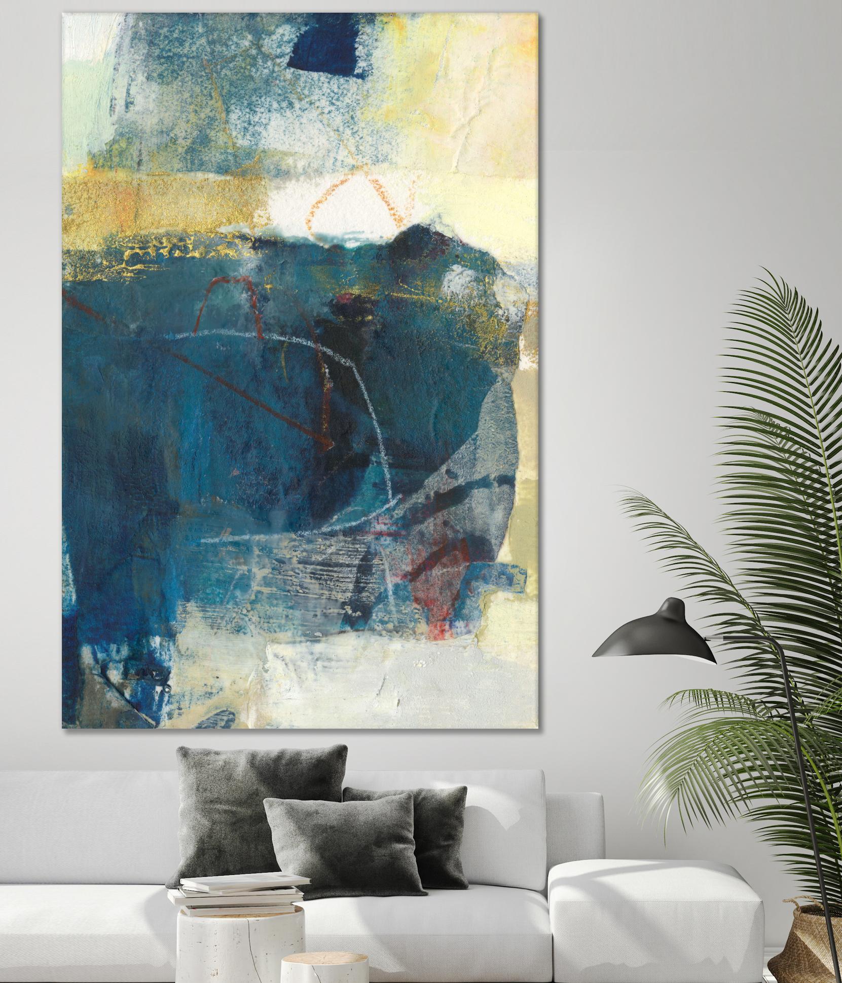 Frazil III by Sue Jachimiec on GIANT ART - gold abstract abstract