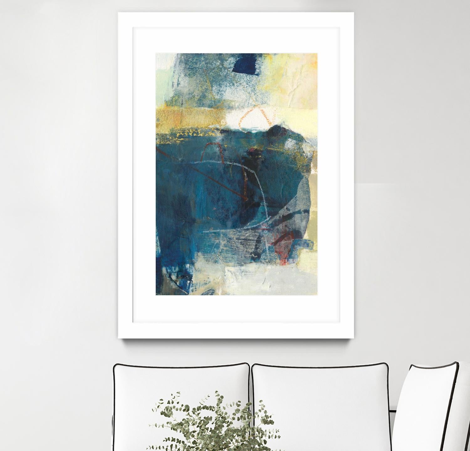 Frazil III by Sue Jachimiec on GIANT ART - gold abstract abstract