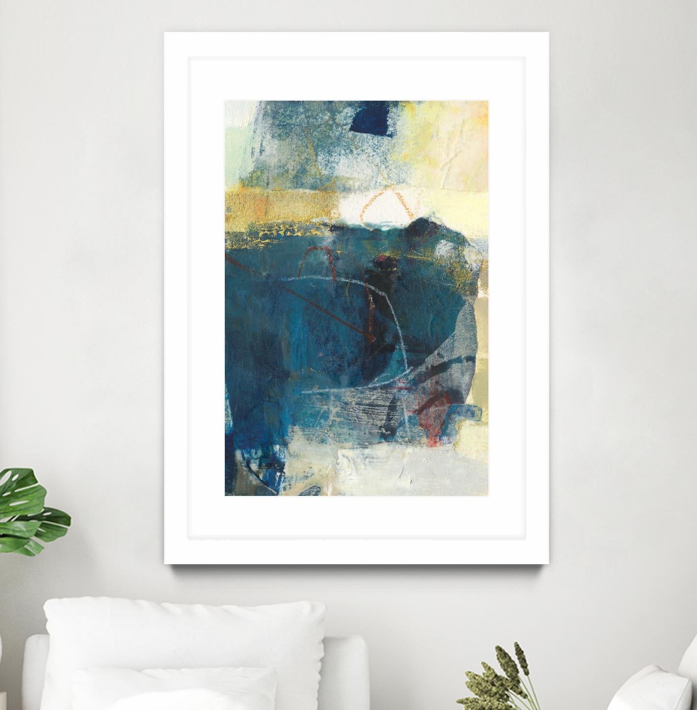 Frazil III by Sue Jachimiec on GIANT ART - gold abstract abstract