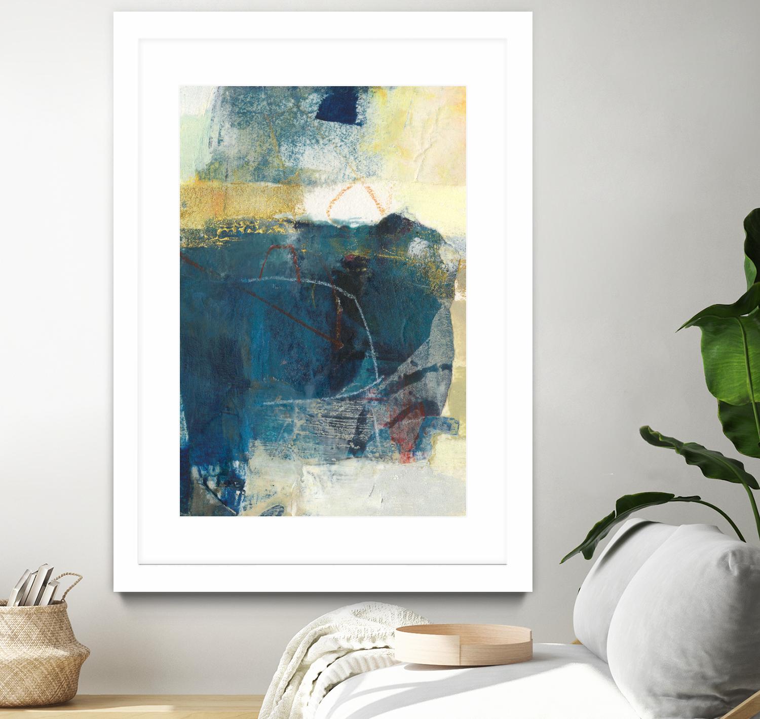 Frazil III by Sue Jachimiec on GIANT ART - gold abstract abstract