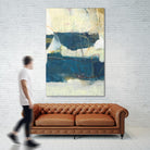 Frazil IV by Sue Jachimiec on GIANT ART - blue abstract abstract