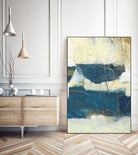 Frazil IV by Sue Jachimiec on GIANT ART - blue abstract abstract