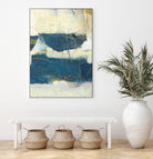 Frazil IV by Sue Jachimiec on GIANT ART - blue abstract abstract