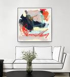 Abstract Metro Maps IV by Jennifer Parker on GIANT ART - orange abstract abstract