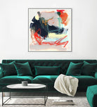 Abstract Metro Maps IV by Jennifer Parker on GIANT ART - orange abstract abstract