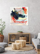 Abstract Metro Maps IV by Jennifer Parker on GIANT ART - orange abstract abstract