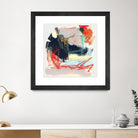 Abstract Metro Maps IV by Jennifer Parker on GIANT ART - orange abstract abstract