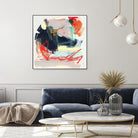 Abstract Metro Maps IV by Jennifer Parker on GIANT ART - orange abstract abstract