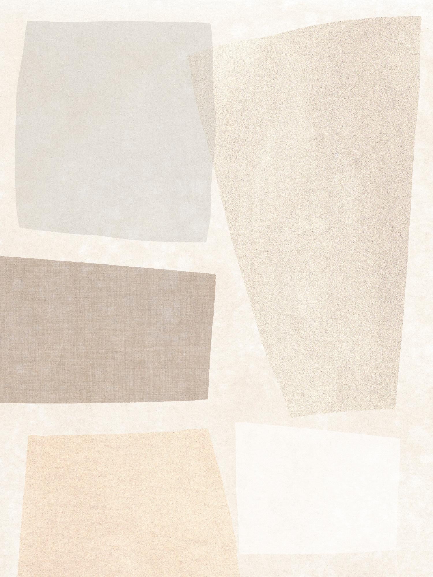 Block Magnetism II by June Vess on GIANT ART - grey  abstract abstract